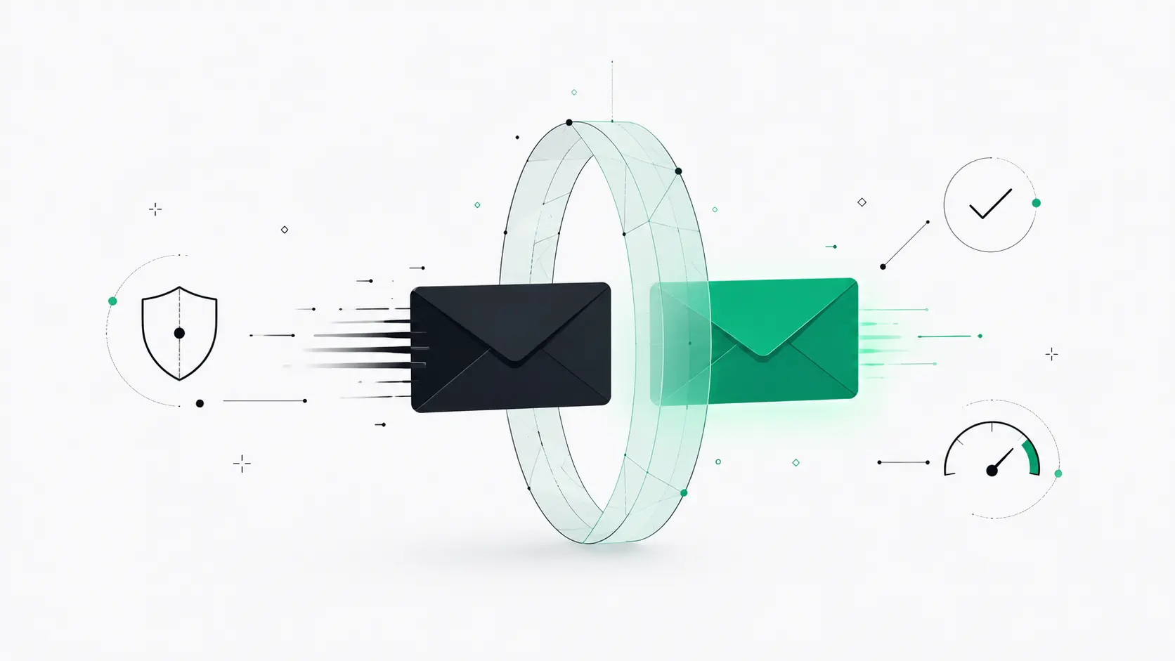 Illustration for What's actually verified about AI cold email and spam filtering