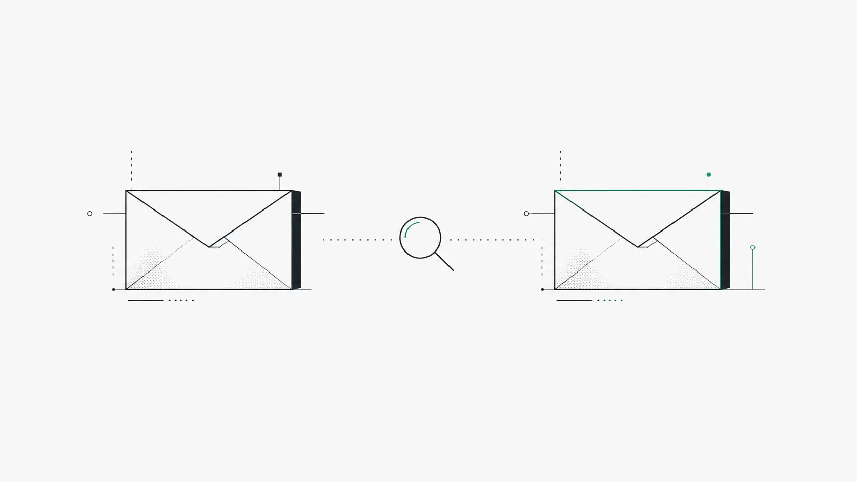 Illustration for Can B2B recipients tell when a cold email was written by AI?